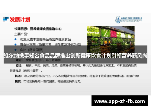 维尔纳携手知名食品品牌推出创新健康饮食计划引领营养新风尚
